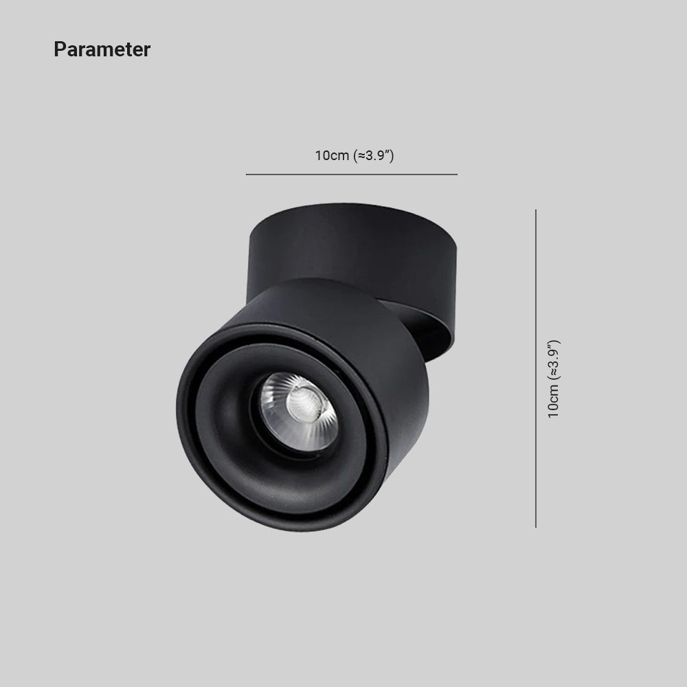 Aim Round Rotatable Ceiling Light Spotlight - Letslighting