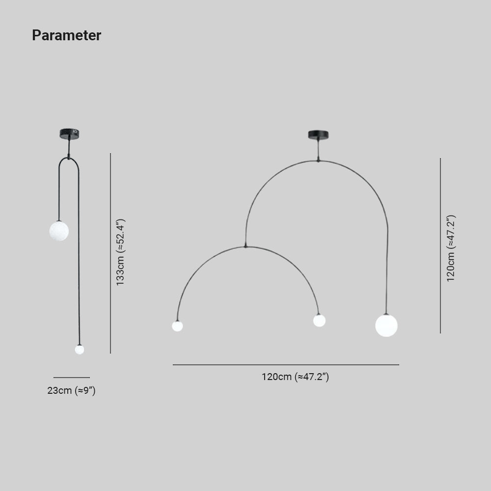 Avi Minimalist Linear Metal Pendant Light - Letslighting
