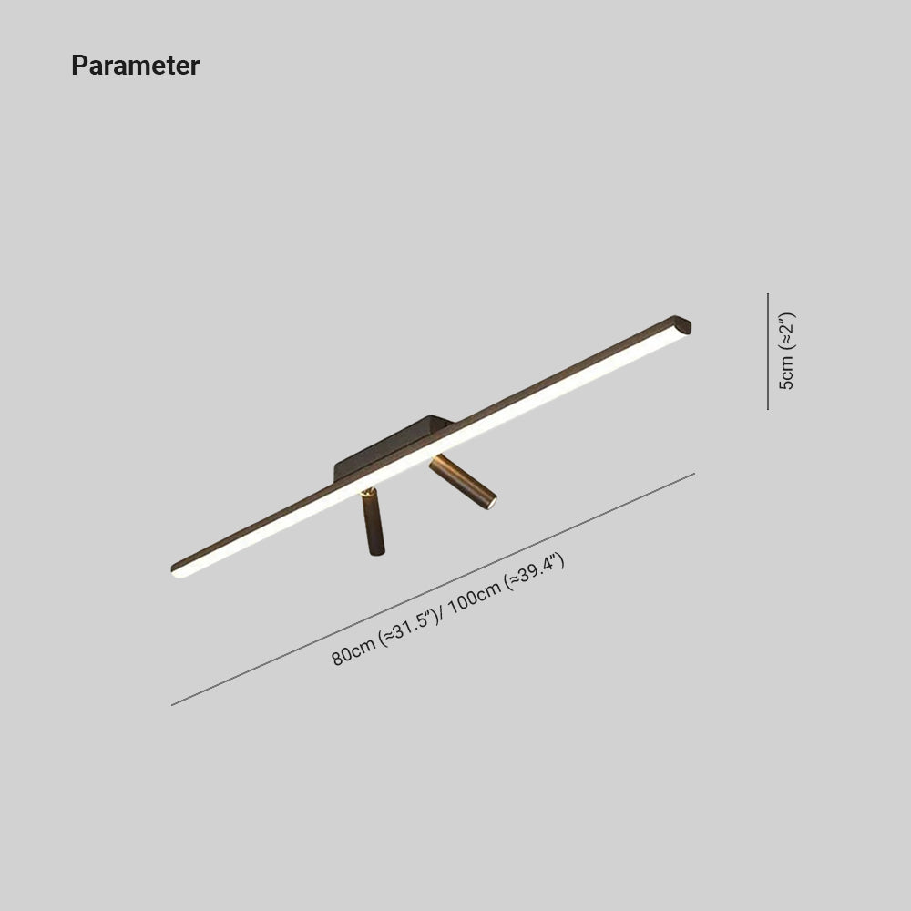 Aim Simple Linear LED Ceiling Light Spotlight - Letslighting