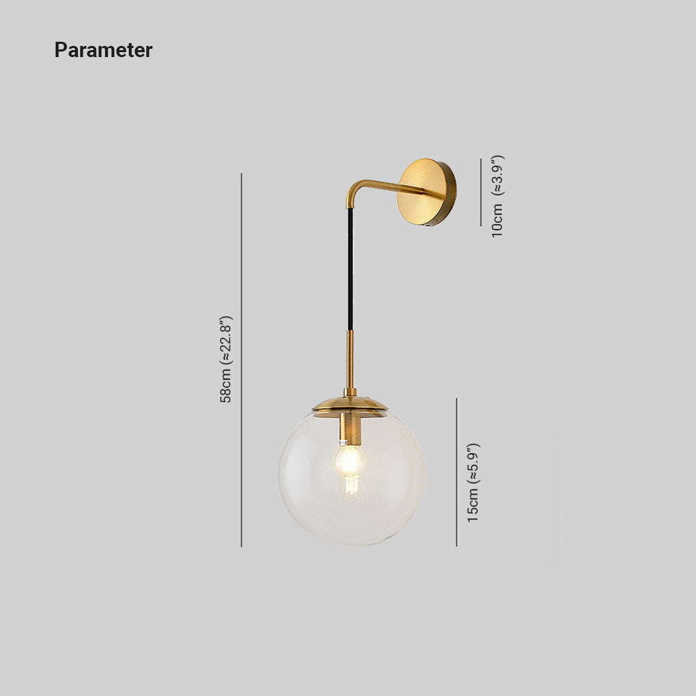 Valentina Modern LED Wall Reading Lamp Single Head