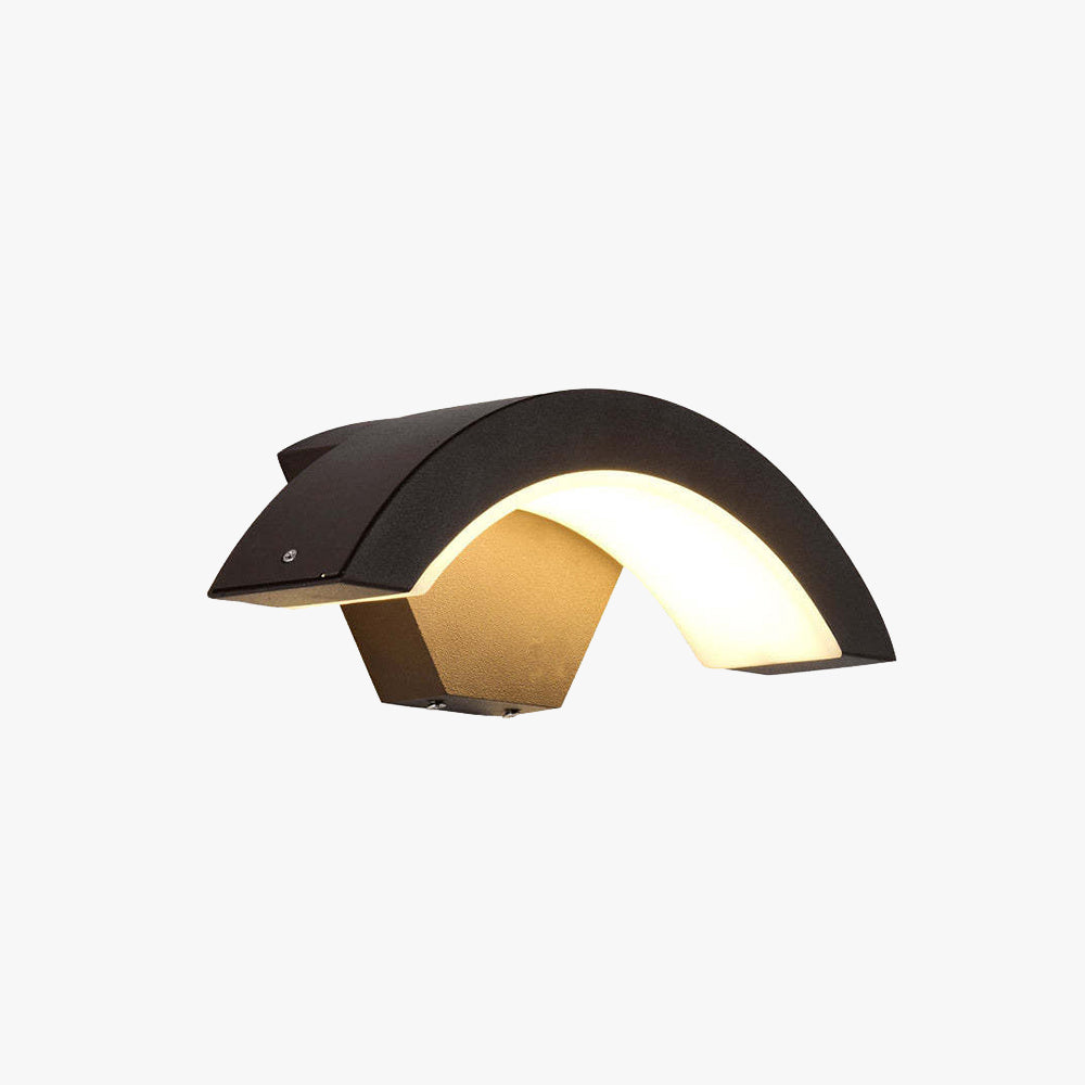 Ray Nordic Arc LED Outdoor Wall Lamp - Letslighting