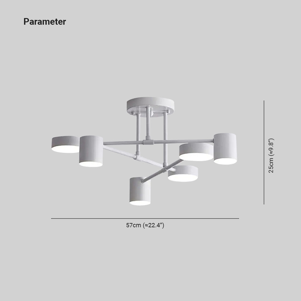 Arisha Modern LED Ceiling Light Dining Room Kitchen - Letslighting