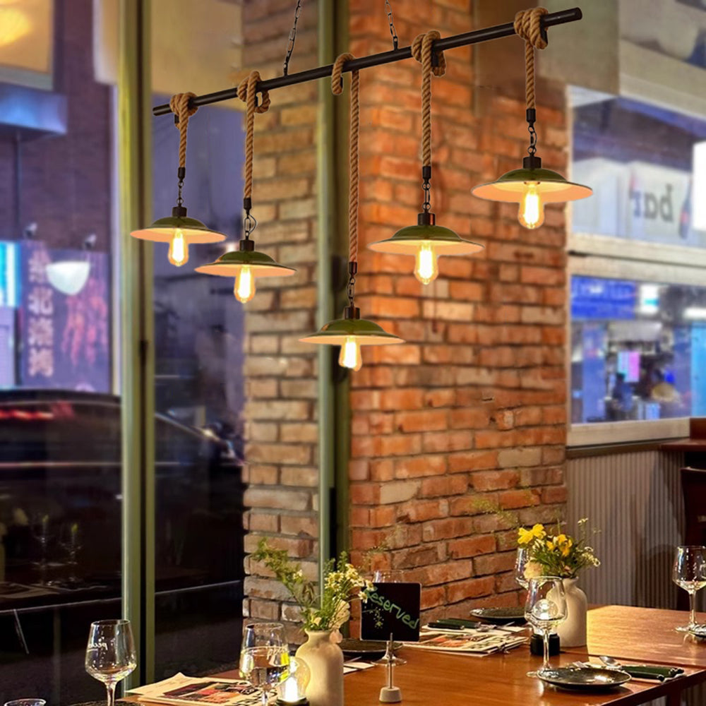 Epoch Vintage LED Pendant Light Metal Kitchen Living Room
