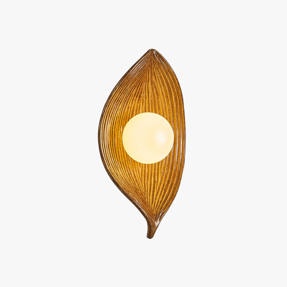 Aria Modern LED Wall Lamp Wood Acrylic Living Room - Letslighting