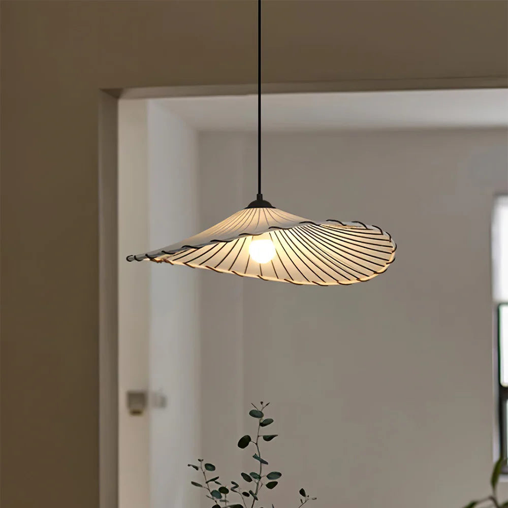 Avi Wabi-Sabi Retro LED Pendant Light Fabric/Metal Dining/Living Room