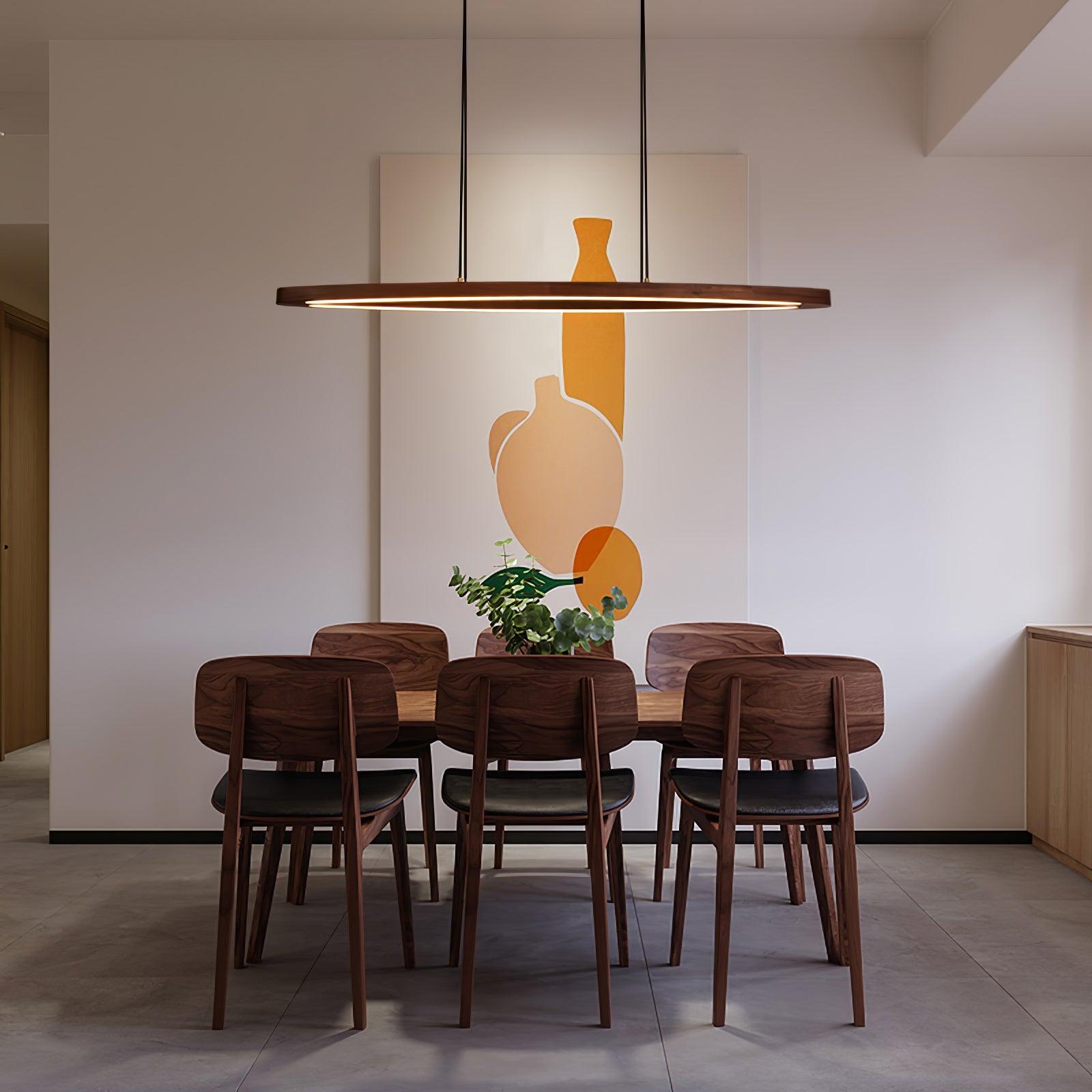 Zentan Wood Minimalist Pendant Lamp - Letslighting