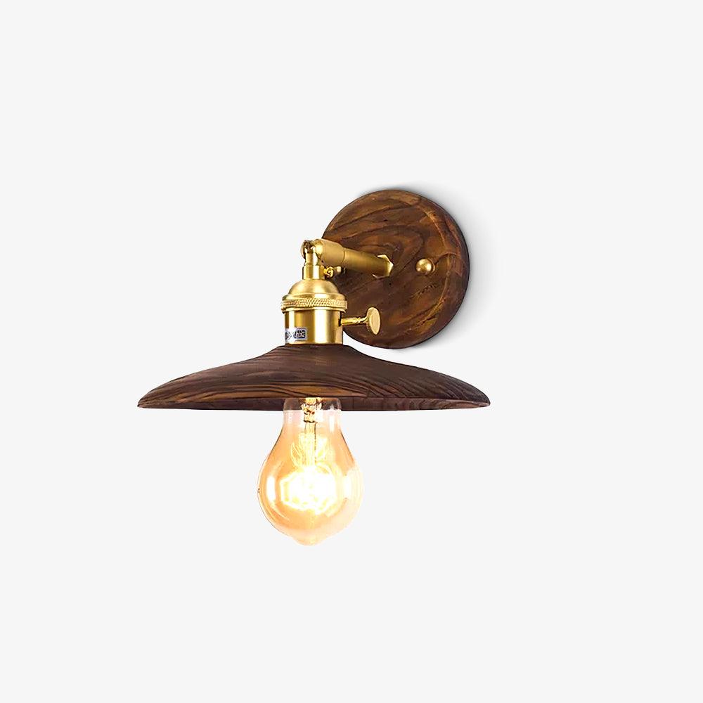 Arloxd Brass Rustic Wall Lamp - Letslighting
