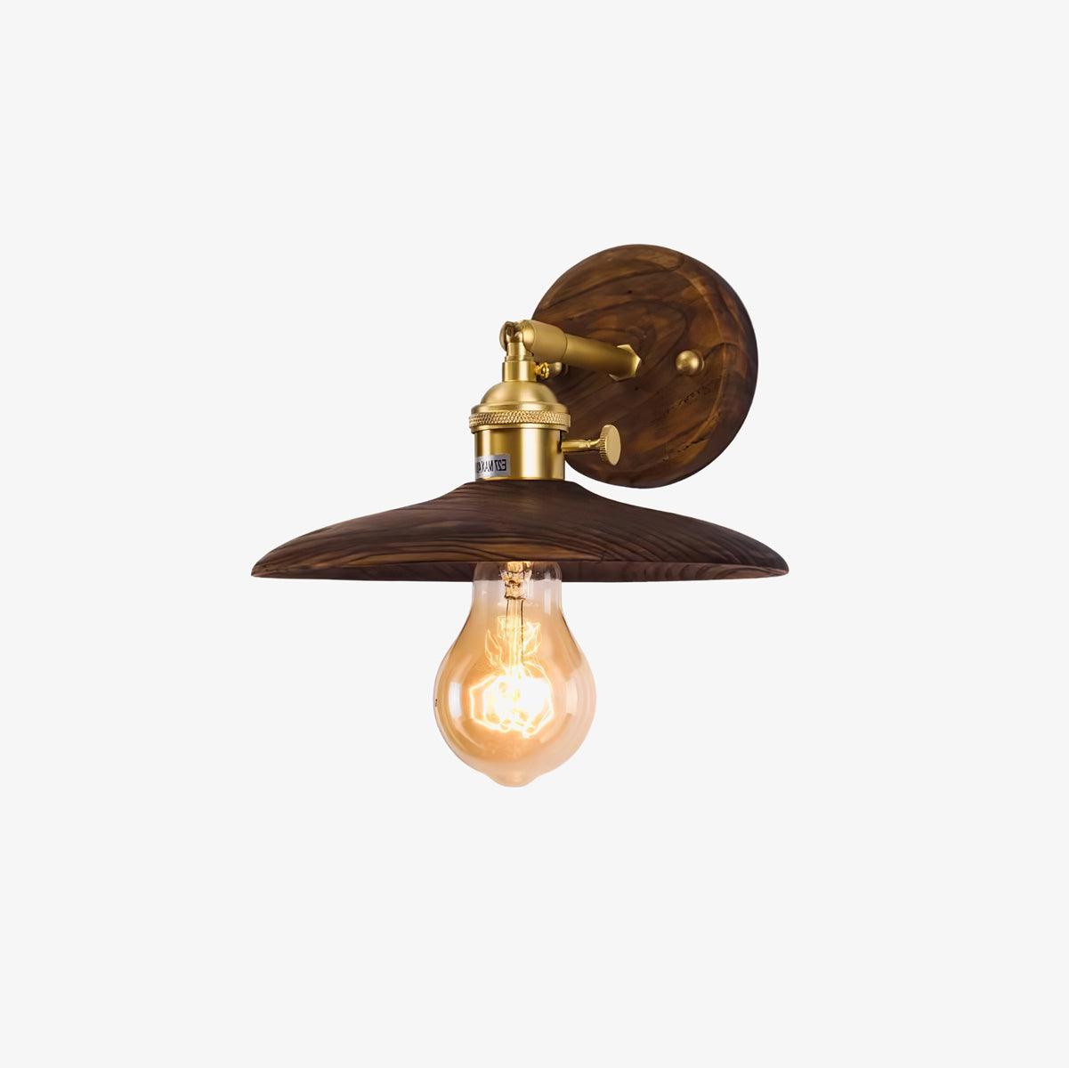 Arloxd Brass Rustic Wall Lamp - Letslighting