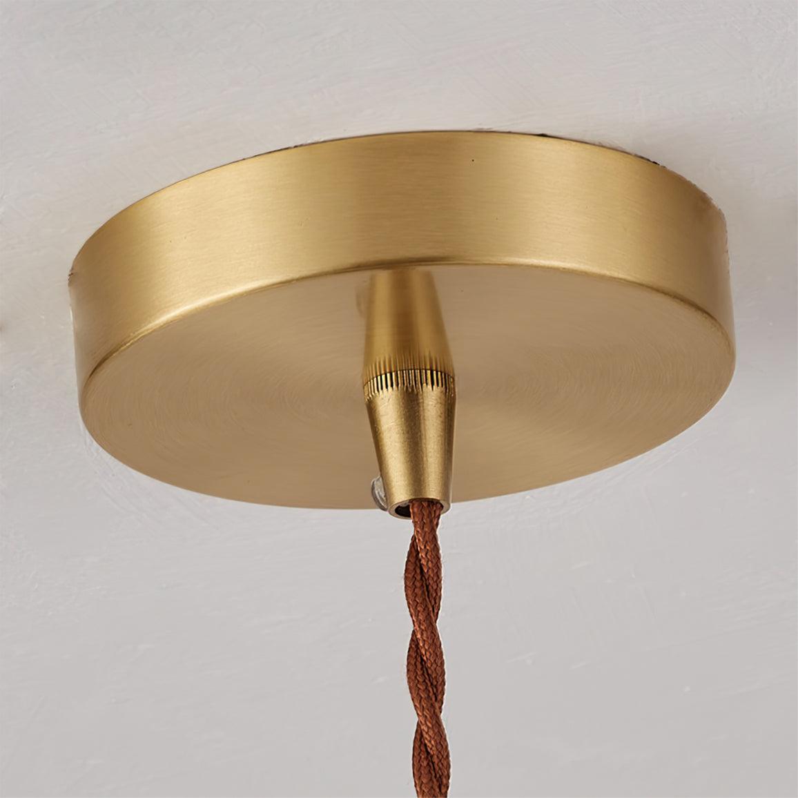 Walnut Glass Pendant Lamp - Letslighting