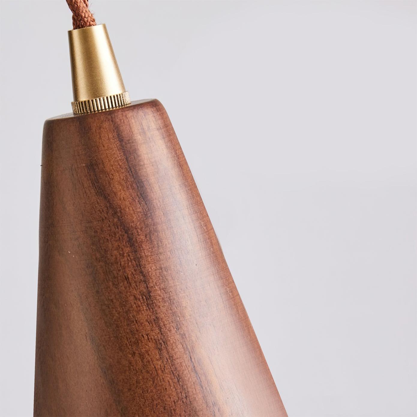 Walnut Glass Pendant Lamp - Letslighting