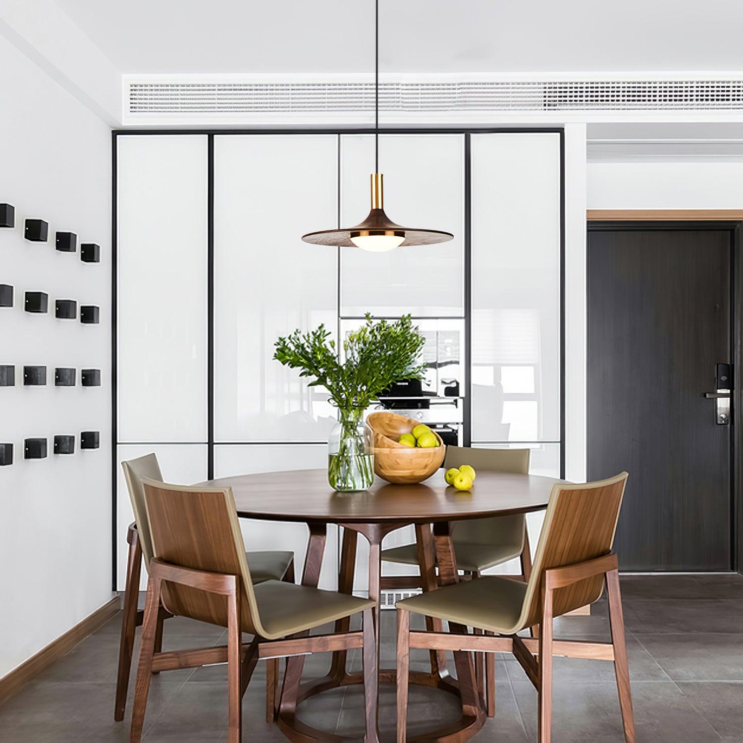 Blythe Modern Wood Pendant Light - Letslighting