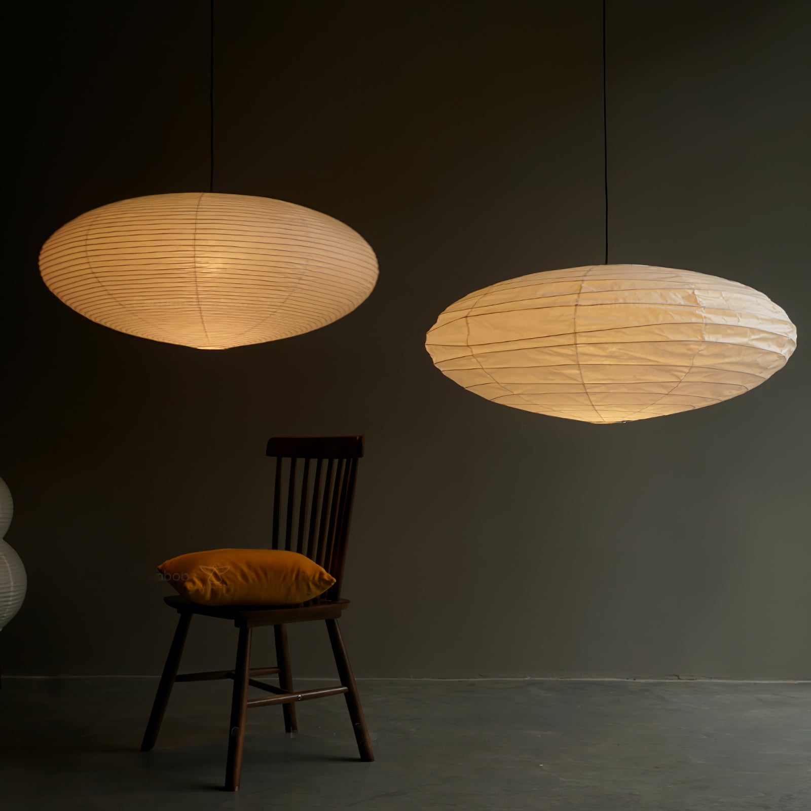 Ritta Washi Paper Swag Pendant Light