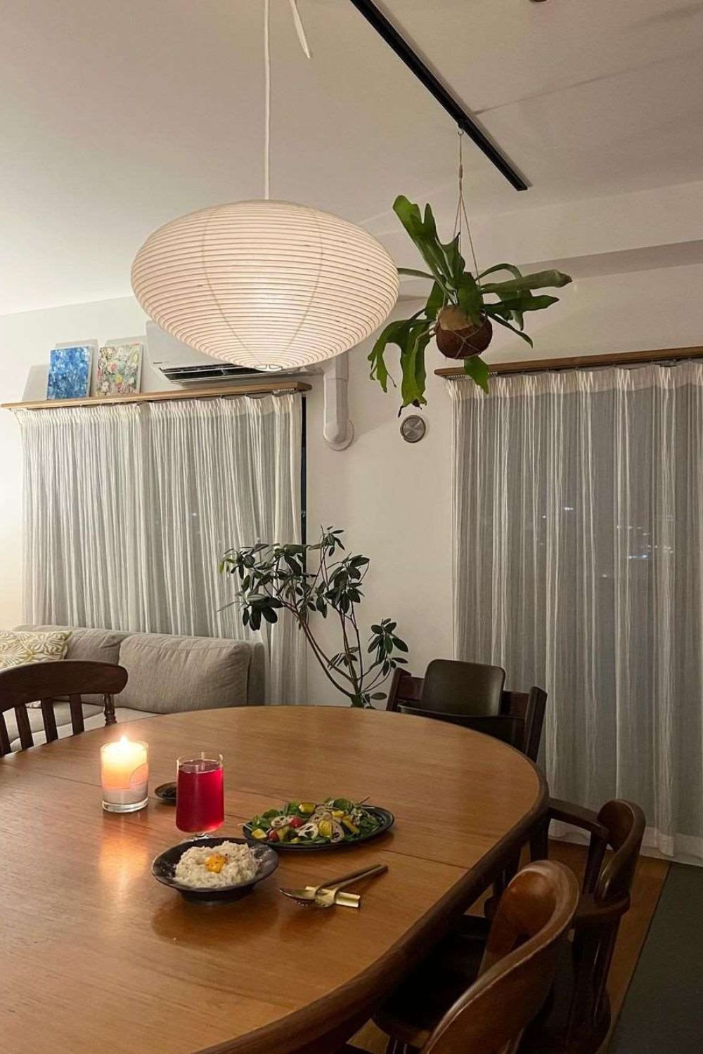Orba Washi Paper 15A Pendant Light - Letslighting