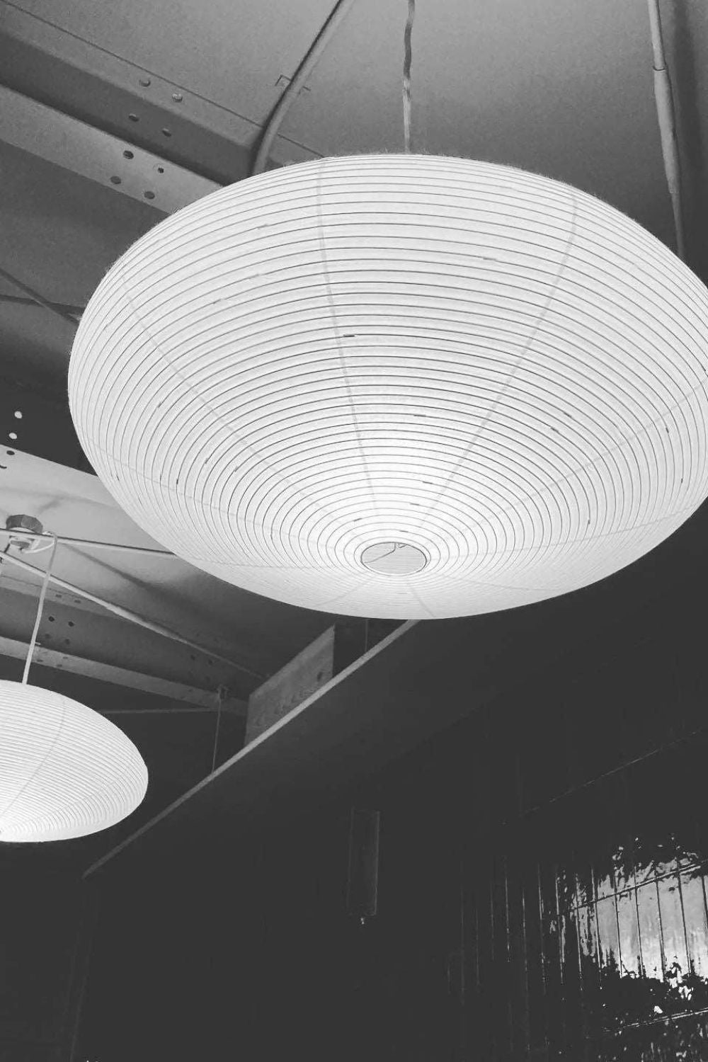 Orba Washi Paper 15A Pendant Light - Letslighting