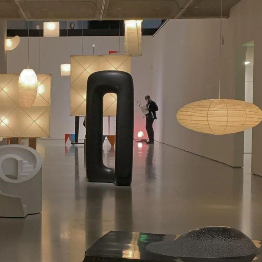 Orba Washi Paper 15A Pendant Light - Letslighting