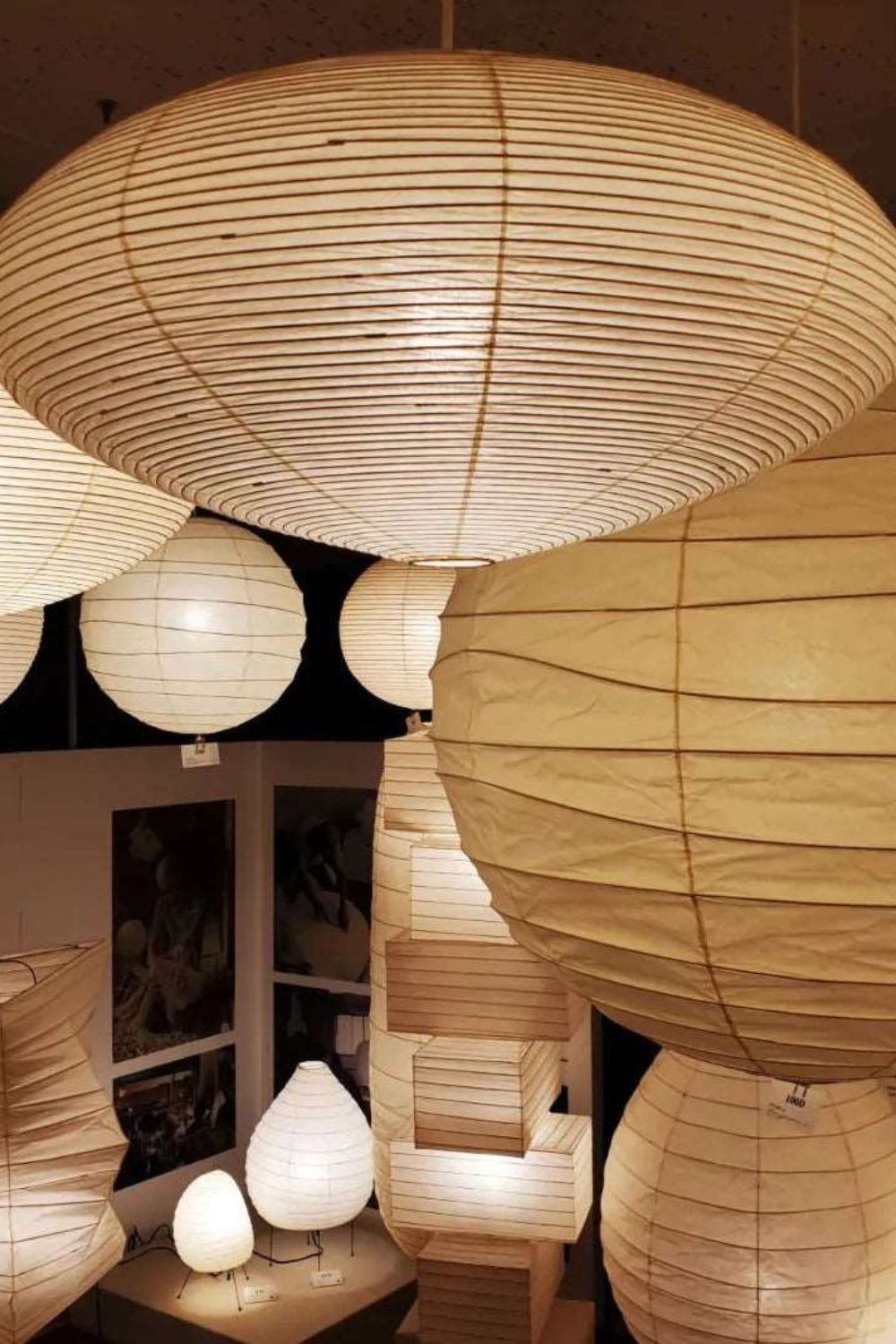 Orba Washi Paper 15A Pendant Light - Letslighting