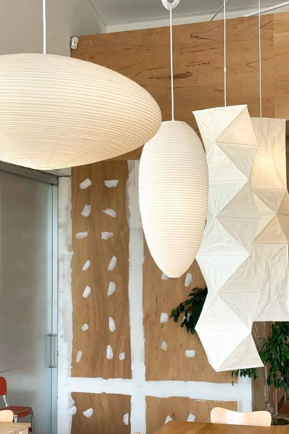 Orba Washi Paper 15A Pendant Light - Letslighting