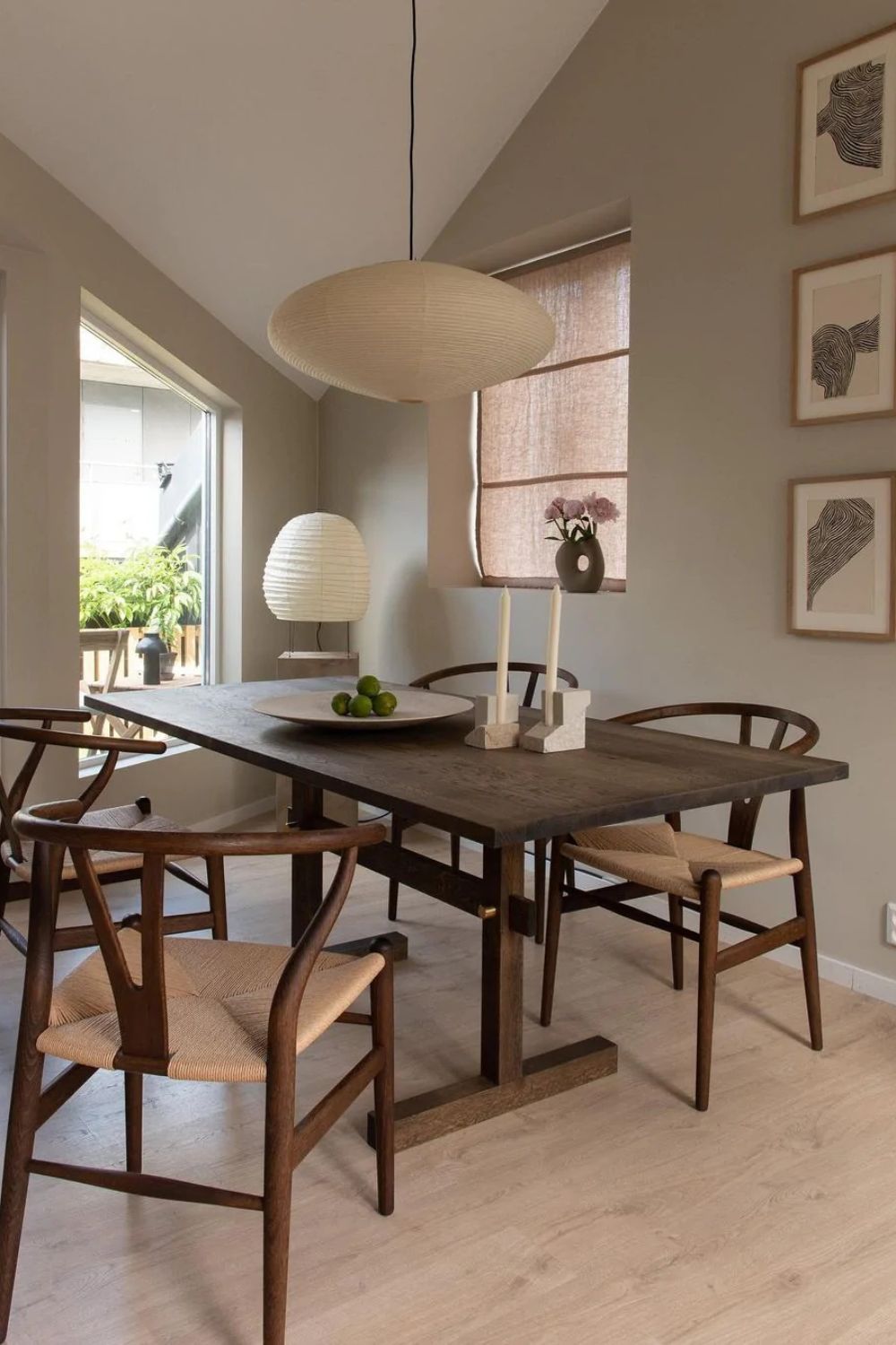 Orba Washi Paper 15A Pendant Light - Letslighting