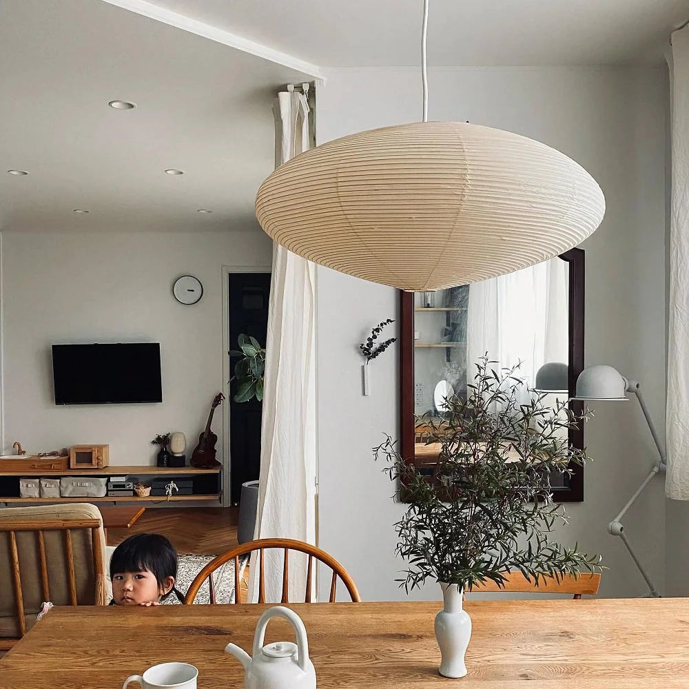 Ritta Washi Paper Swag Pendant Light