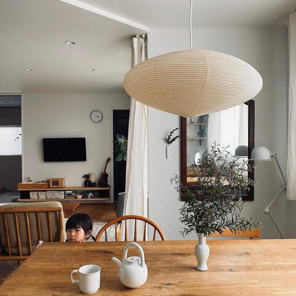 Ritta Washi Paper Swag Pendant Light