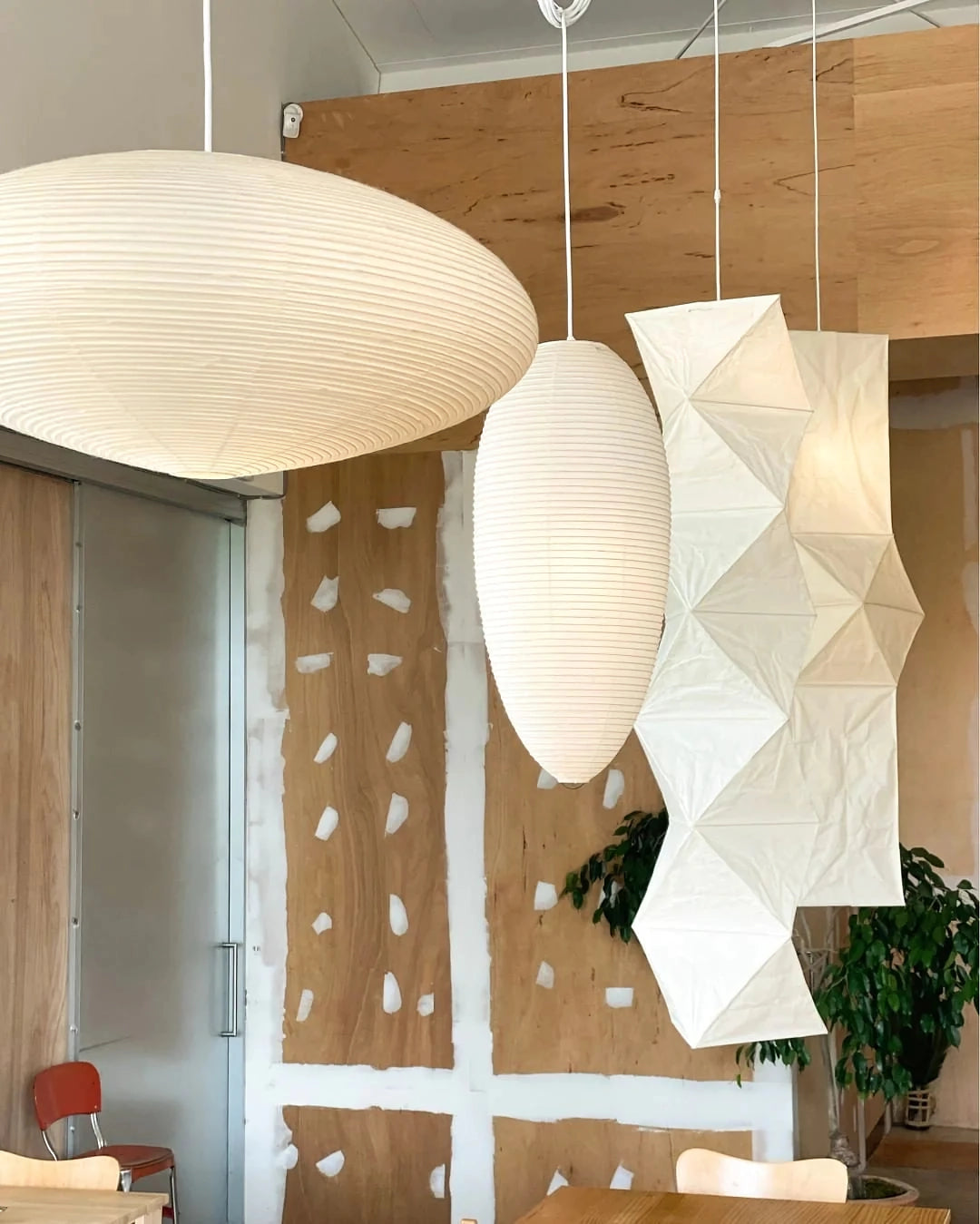 Orba Washi Paper 15A Pendant Light - Letslighting