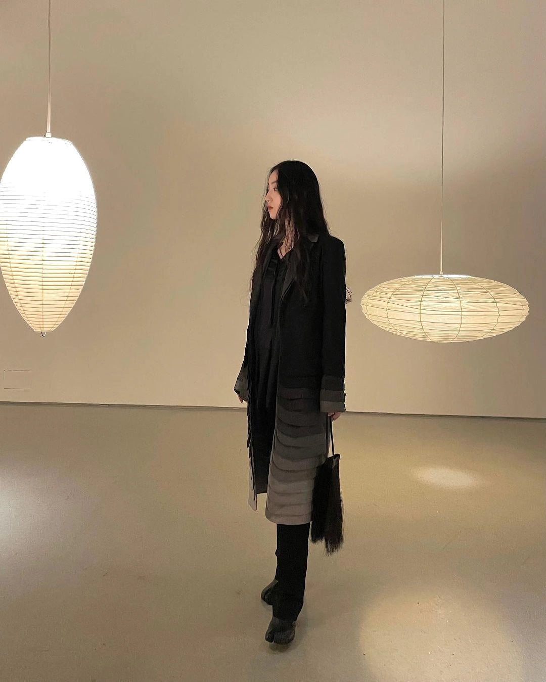 Orba Washi Paper 15A Pendant Light - Letslighting