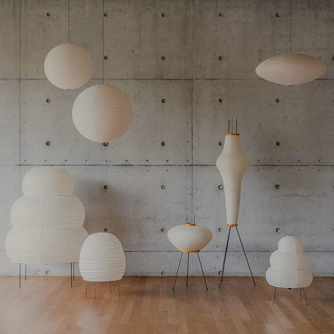 Ritta Washi Paper Swag Pendant Light