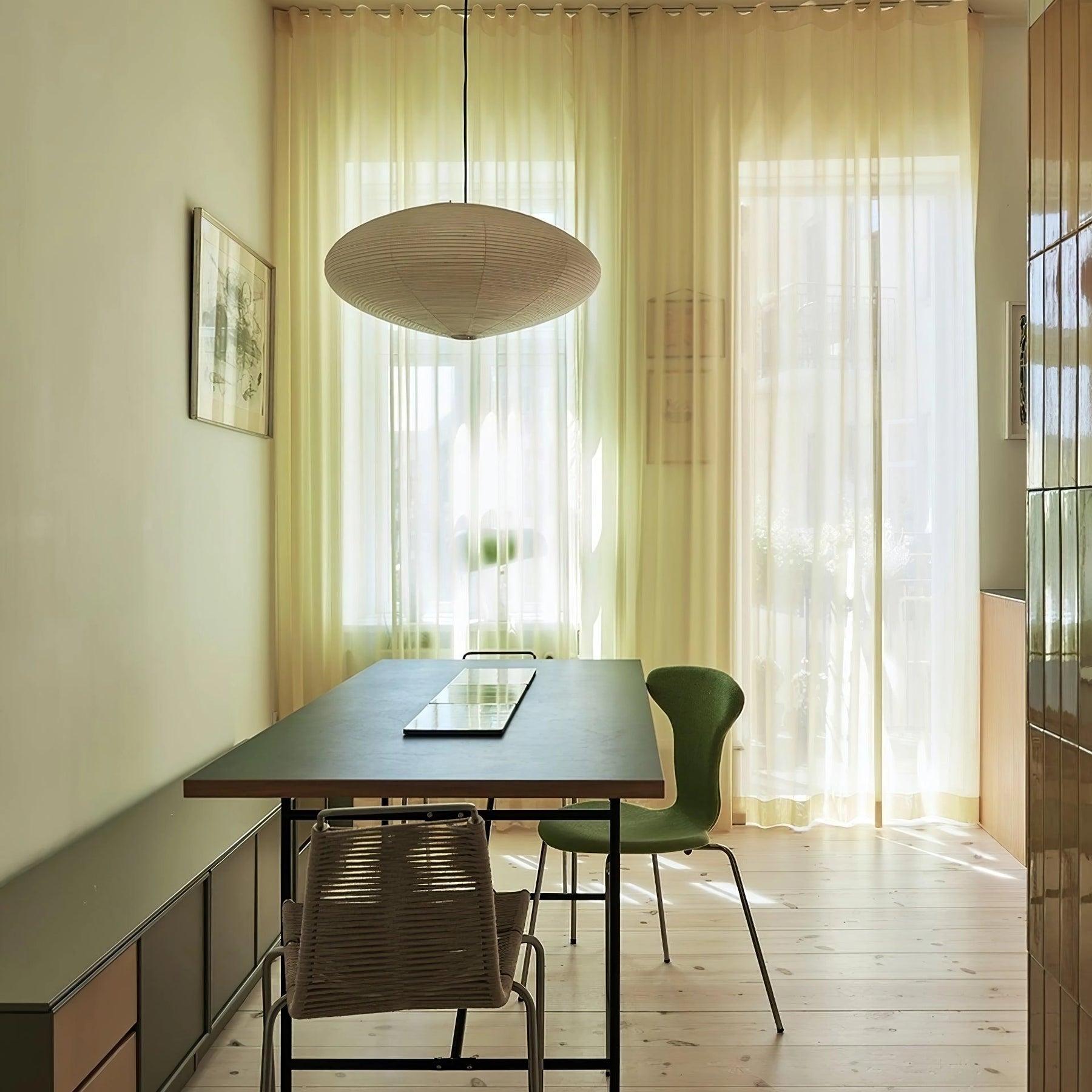 Ritta Washi Paper Swag Pendant Light
