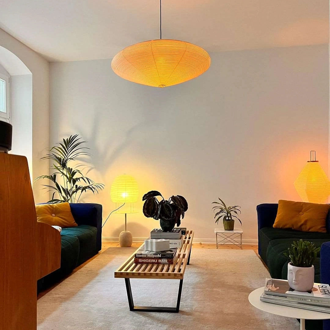 Lustra Pendant Lamp Paper for Living Room - Letslighting