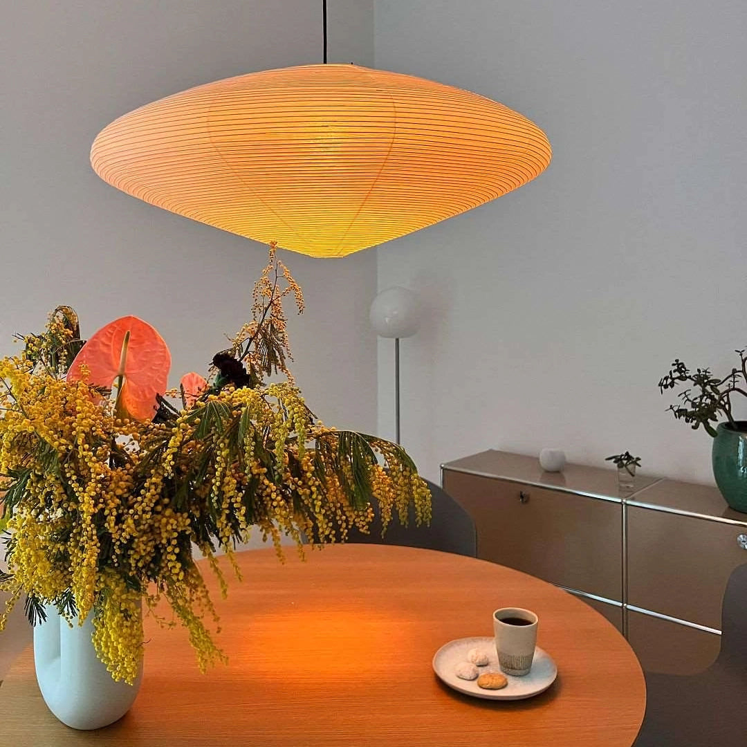 Lustra Pendant Lamp Paper for Living Room - Letslighting