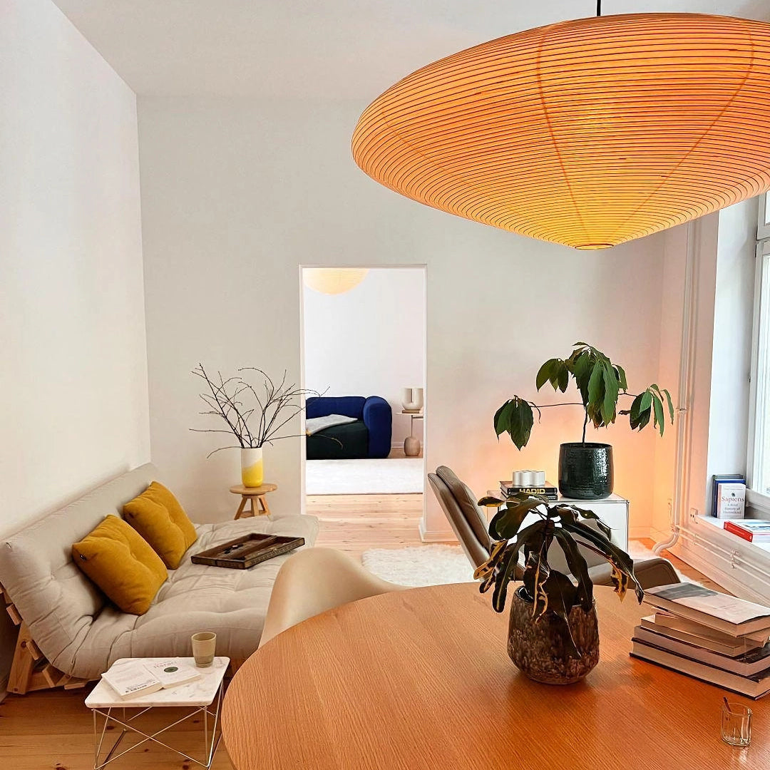 Lustra Pendant Lamp Paper for Living Room - Letslighting