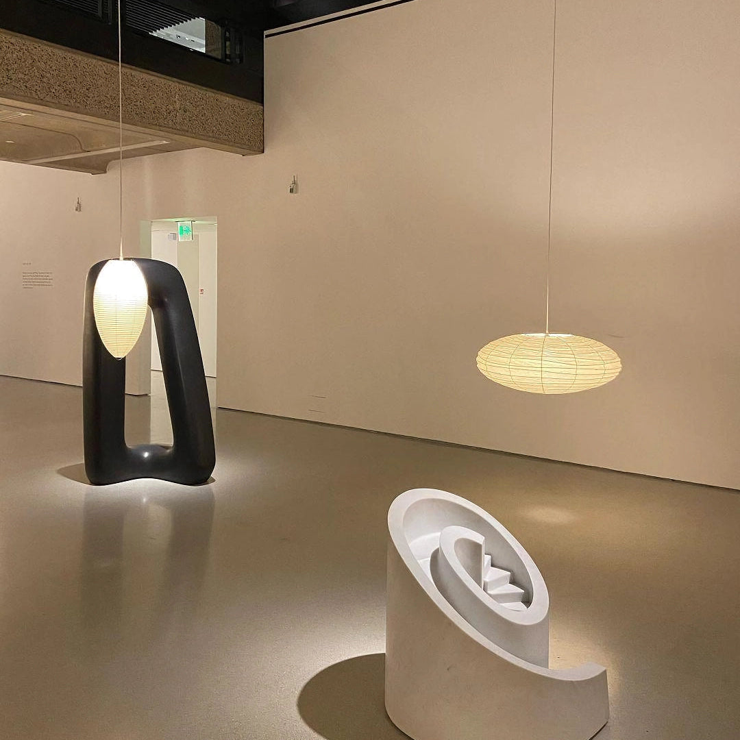 Orba Washi Paper 15A Pendant Light - Letslighting