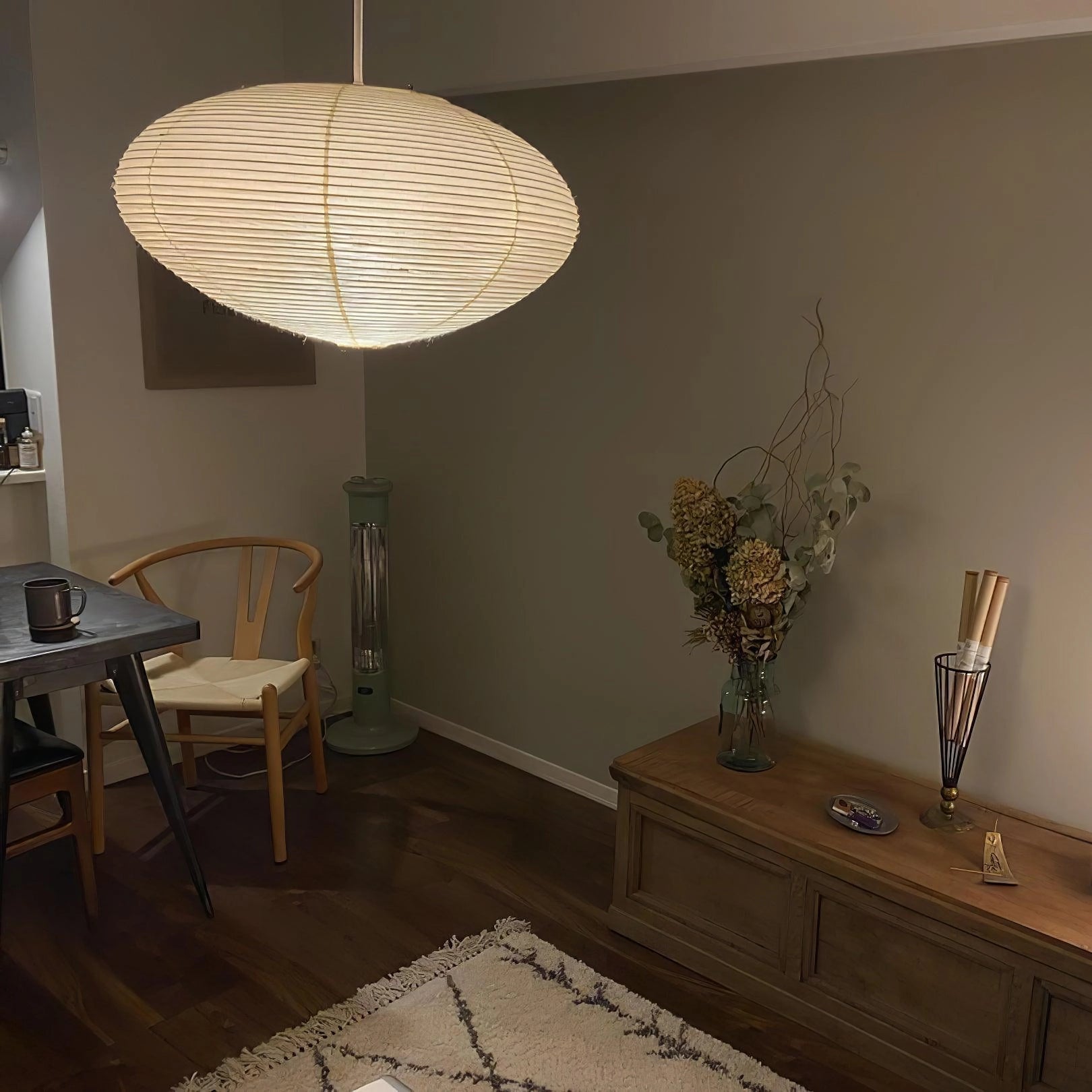 Ritta Washi Paper Swag Pendant Light