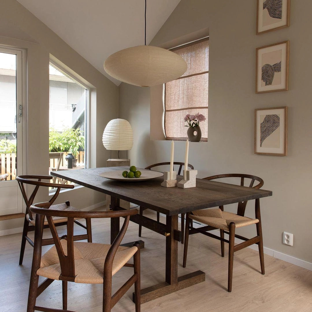 Orba Washi Paper 15A Pendant Light - Letslighting