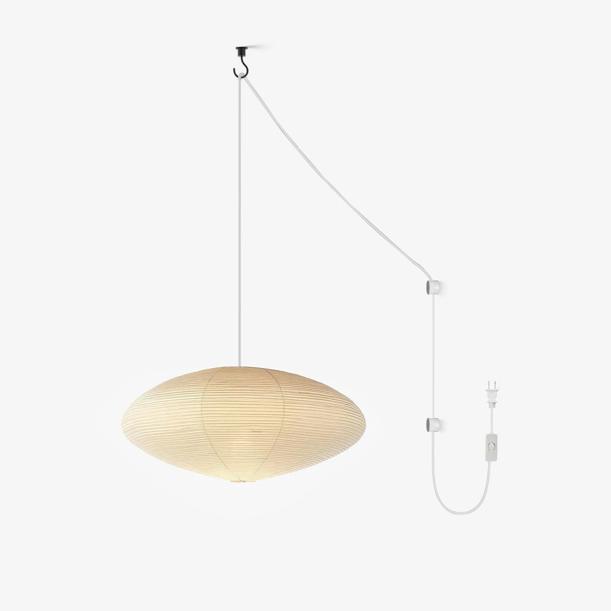 Ritta Washi Paper Swag Pendant Light