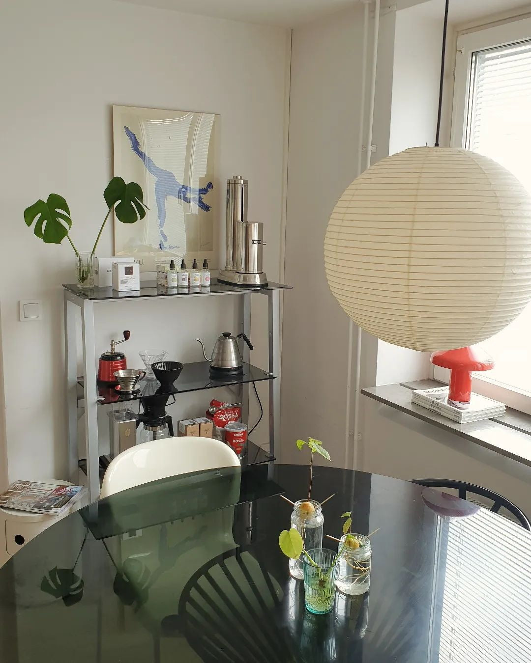 Lustra Pendant Lamp Paper for Living Room - Letslighting