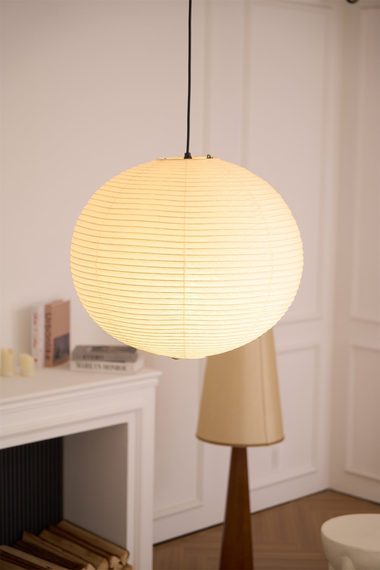 Lustra Pendant Lamp Paper for Living Room - Letslighting