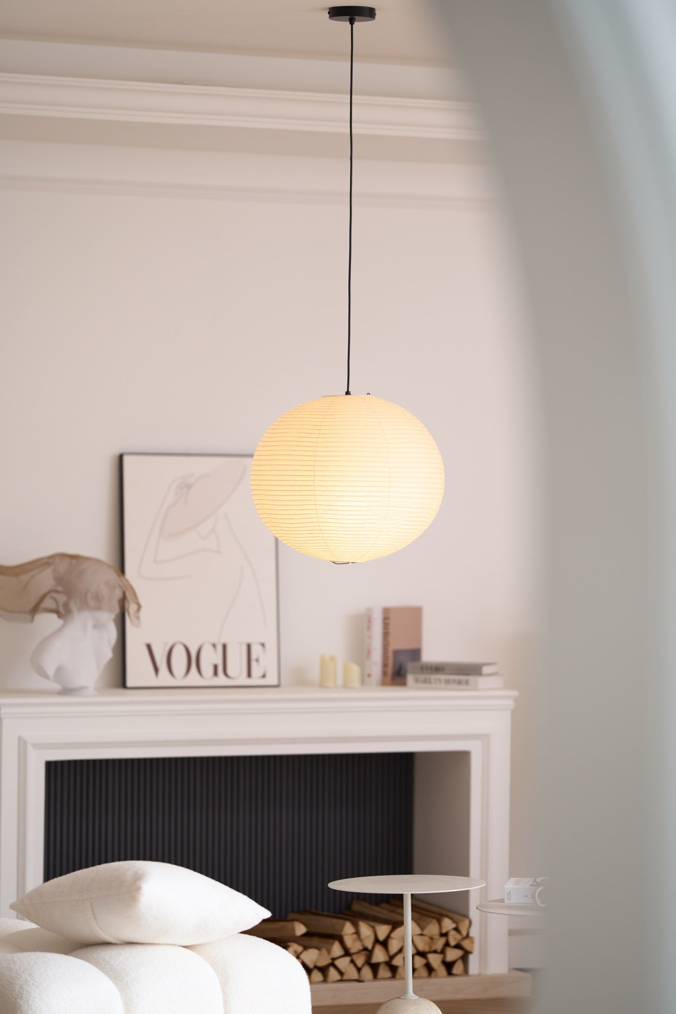 Lustra Pendant Lamp Paper for Living Room - Letslighting