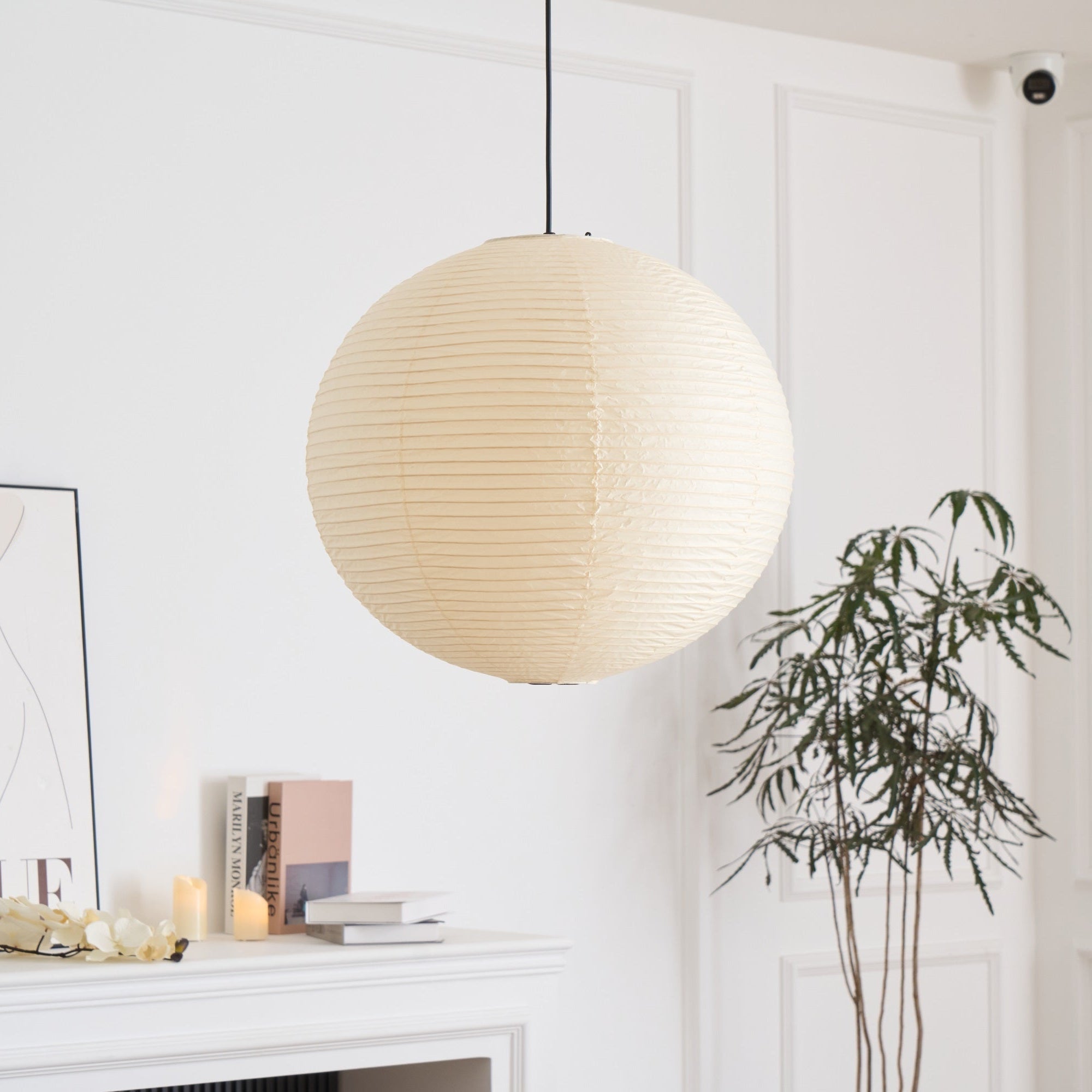 Lustra Pendant Lamp Paper for Living Room - Letslighting