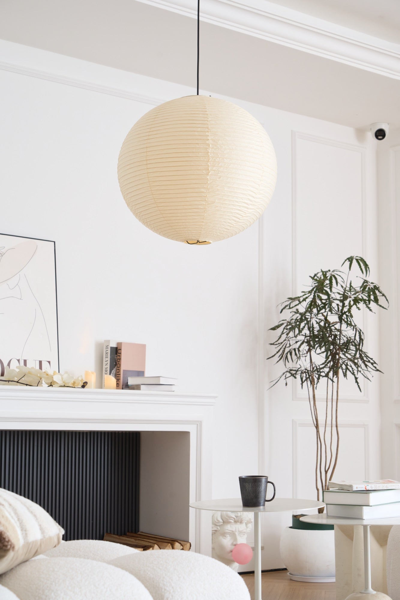 Lustra Pendant Lamp Paper for Living Room - Letslighting
