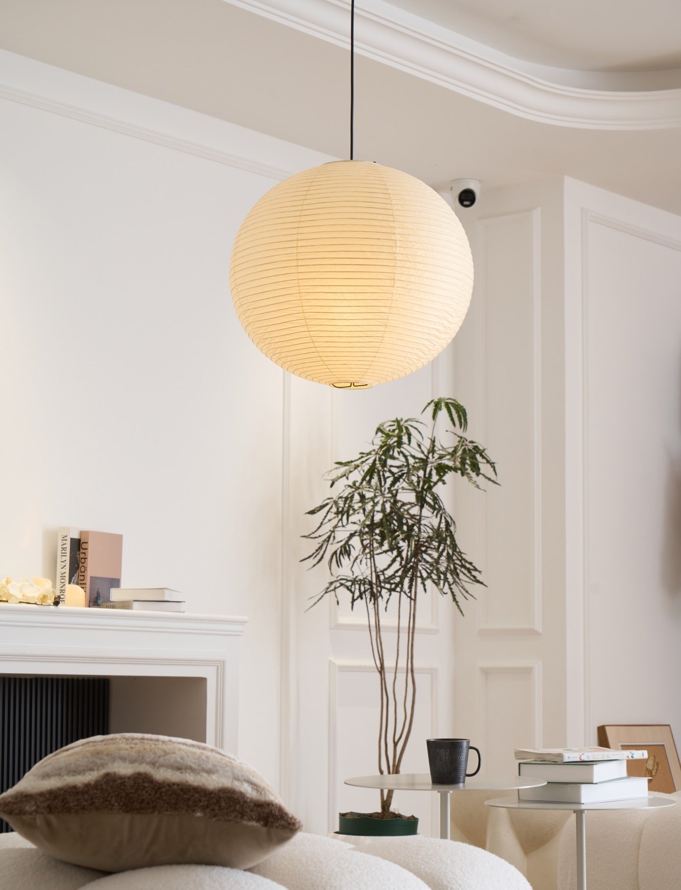Lustra Pendant Lamp Paper for Living Room - Letslighting