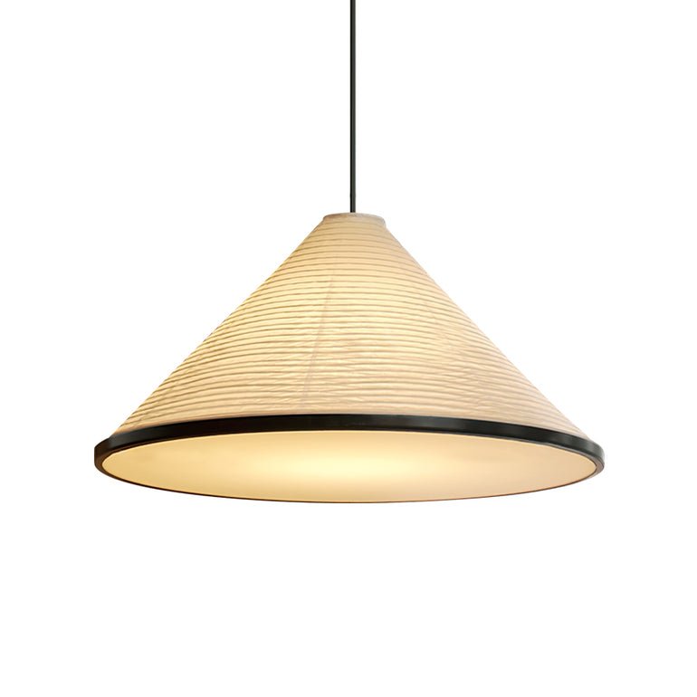 Conic Paper Pyramid Pendant Lamp - Letslighting