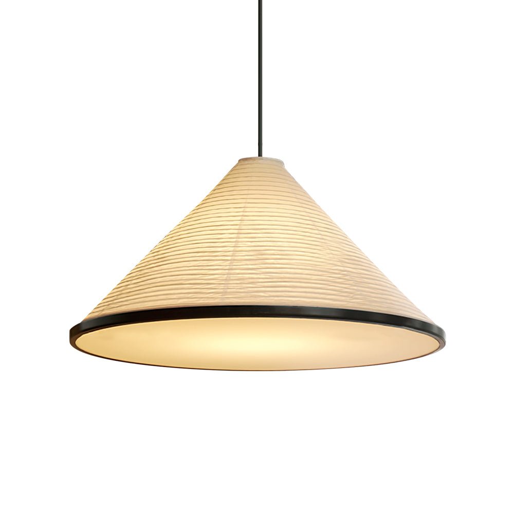 Conic Paper Pyramid Pendant Lamp - Letslighting