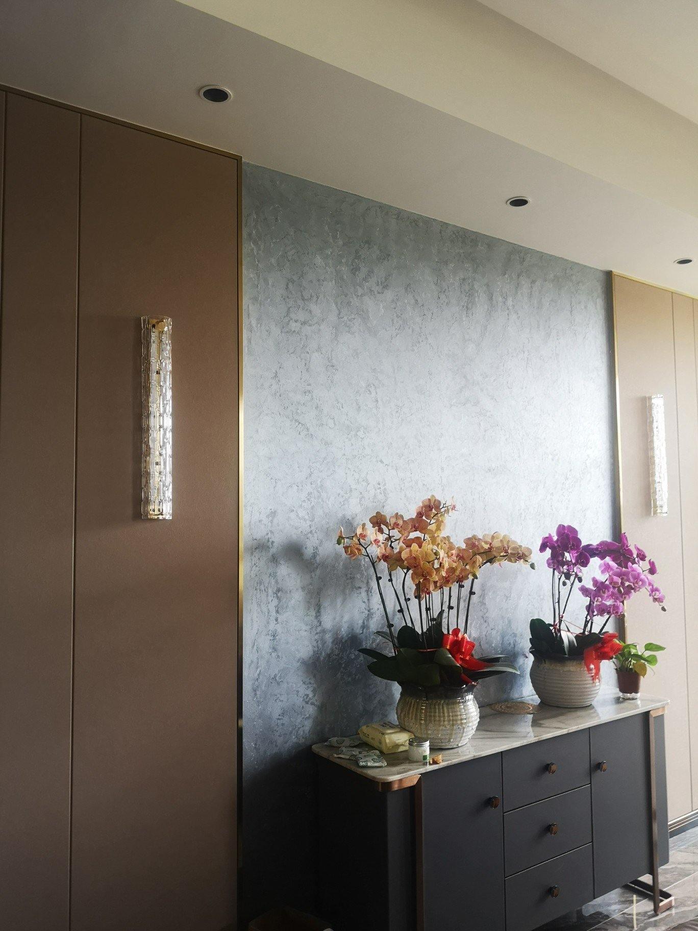 Lumix Brass Glass Glam Wall Lamp - Letslighting