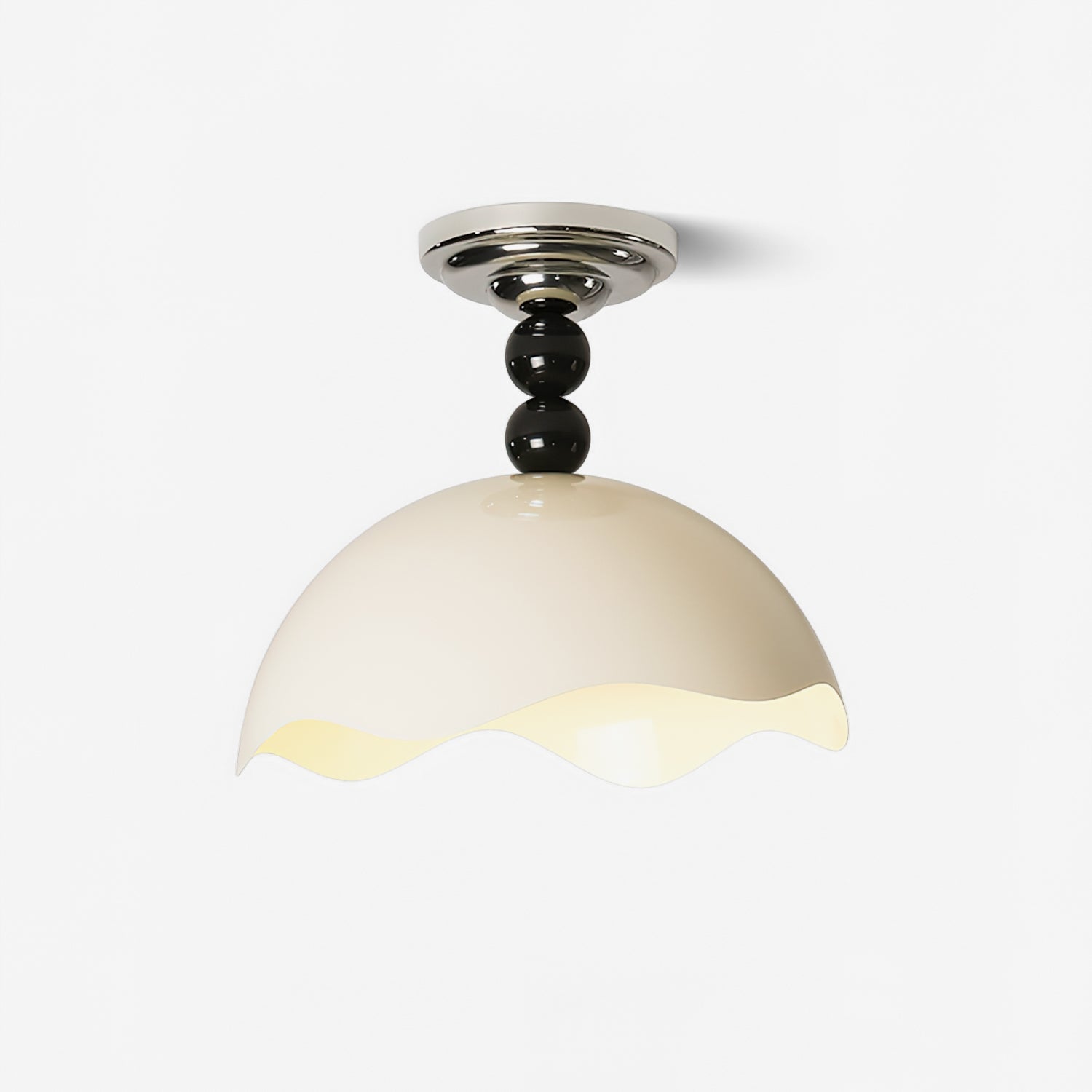 Erlorus Nordic Art Wave Crest Ceiling Lamp - Letslighting
