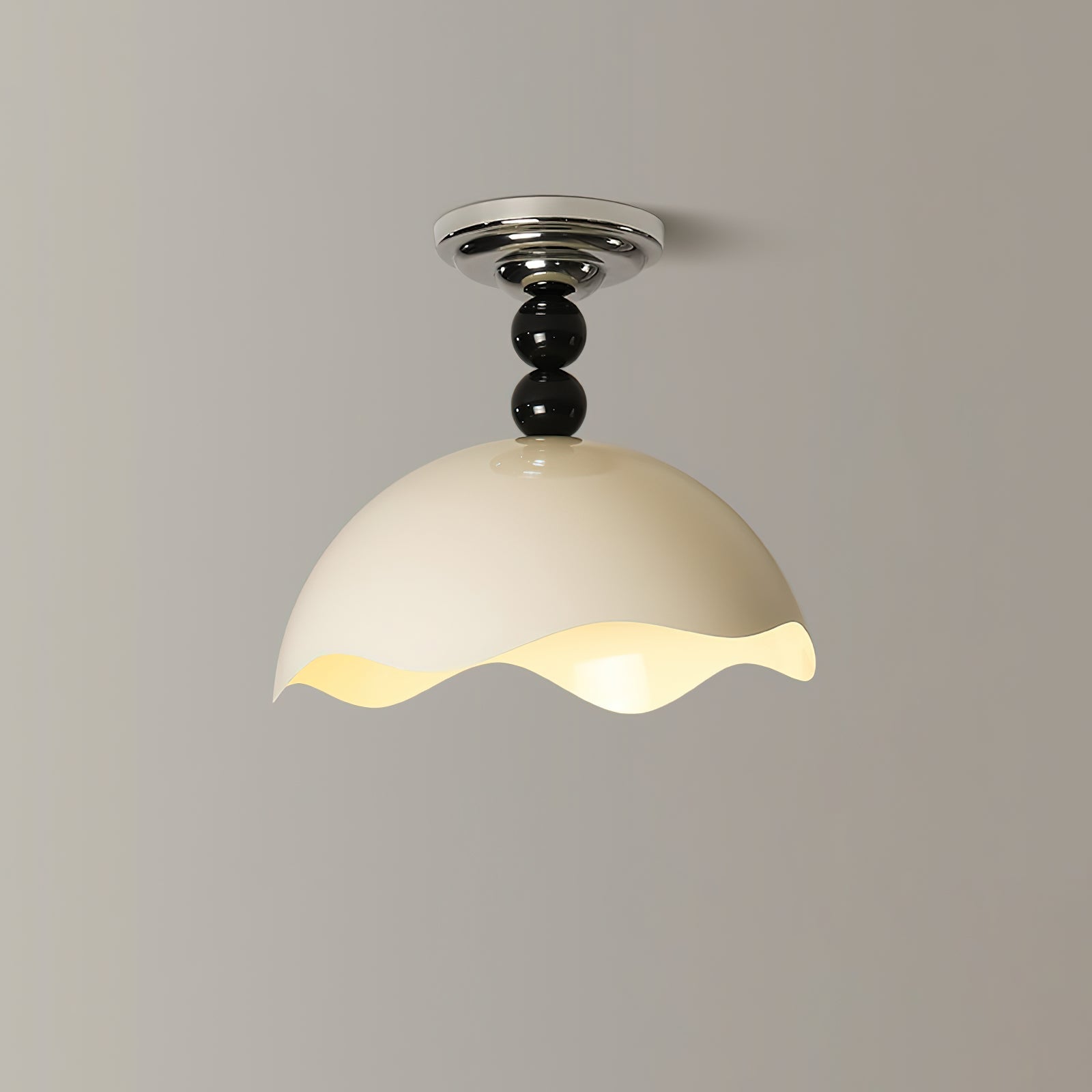 Erlorus Nordic Art Wave Crest Ceiling Lamp - Letslighting
