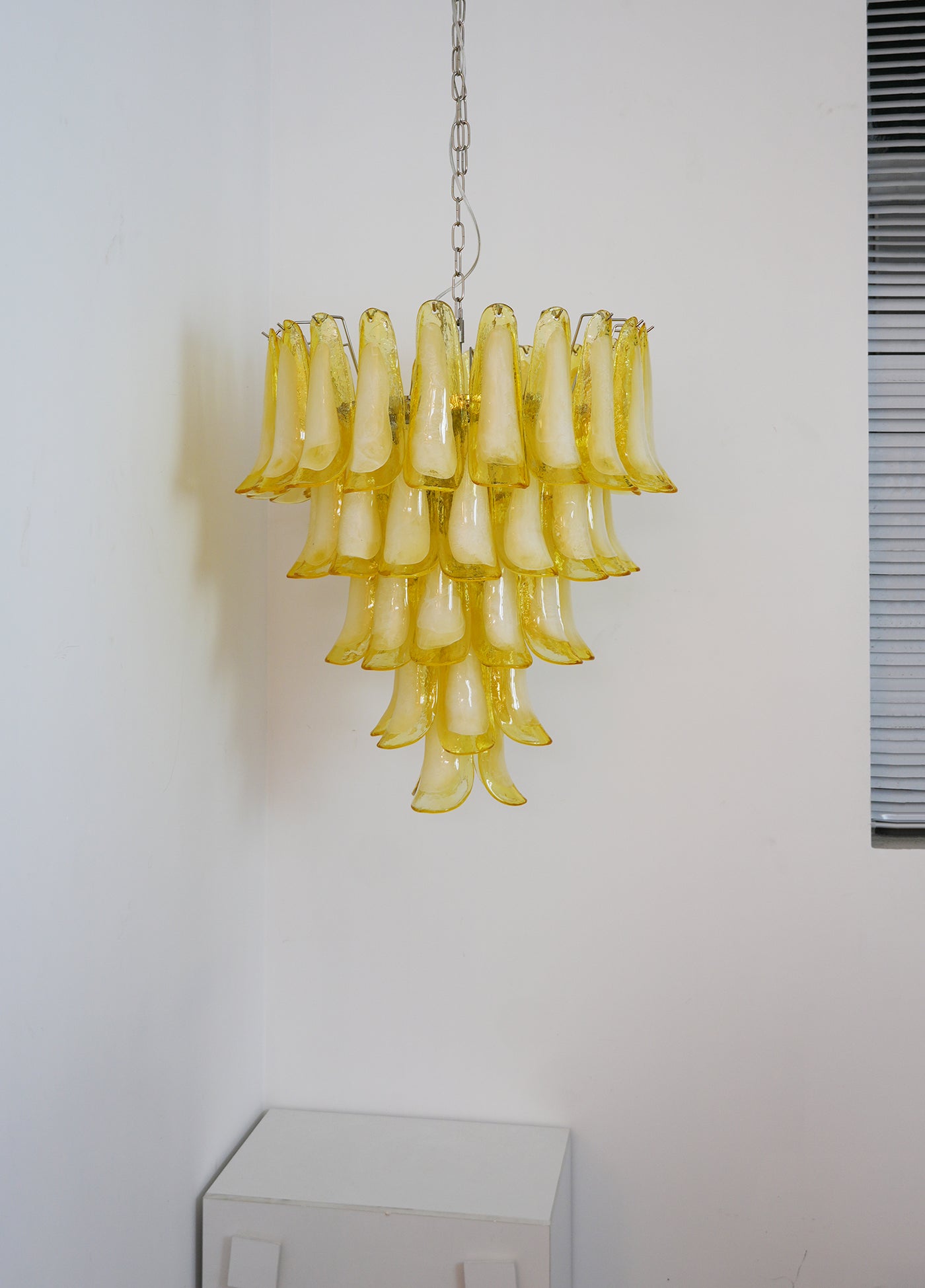 Aurora Chandelier Murano Glass Petal Wave - Letslighting