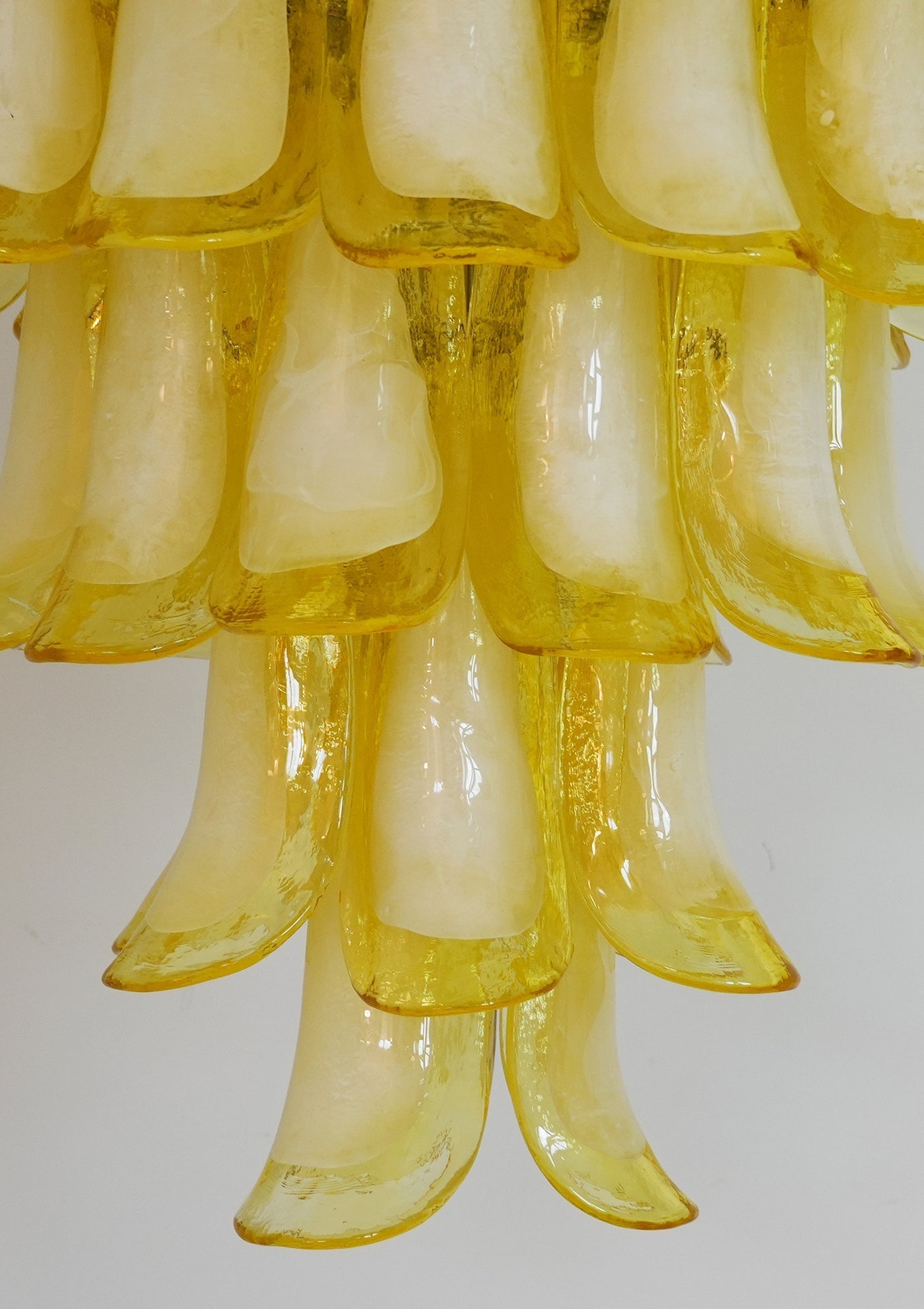 Aurora Chandelier Murano Glass Petal Wave - Letslighting