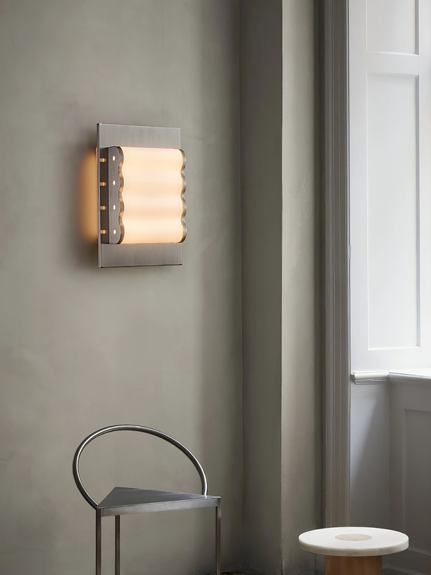 Wave Contemporary Fabric Wall lamp - Letslighting
