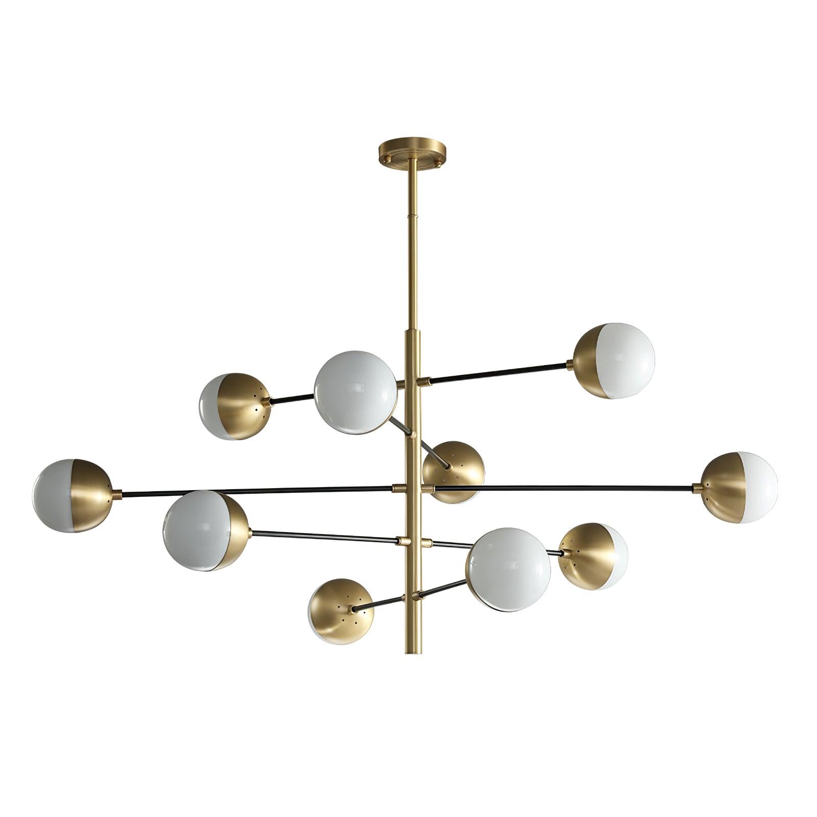 Lustra Chandelier Waverly Glass Elegant - Letslighting